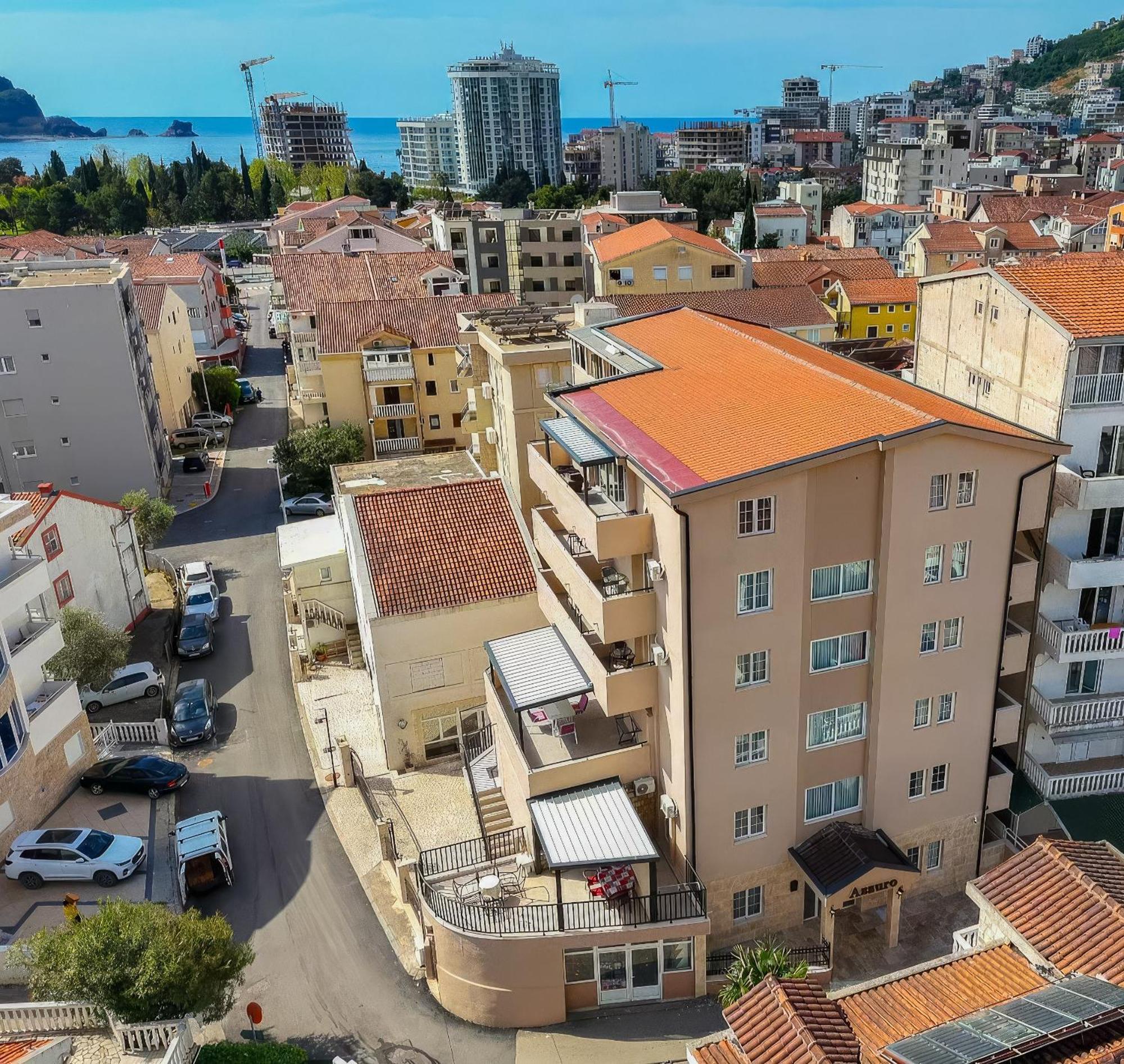 Azzuro Apartments Budva Dış mekan fotoğraf