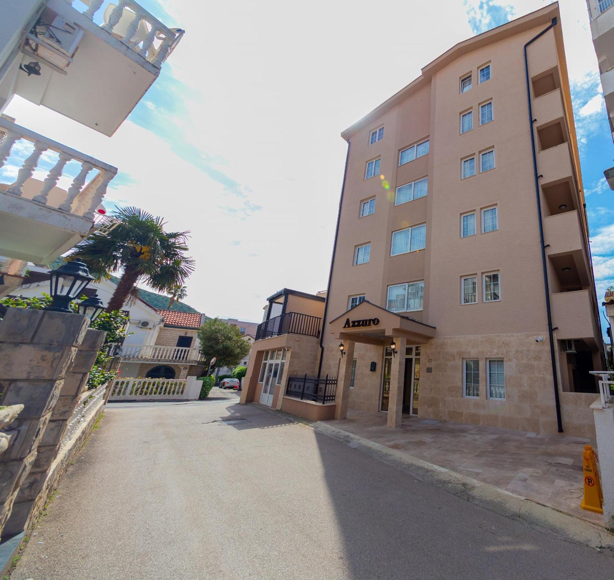 Azzuro Apartments Budva Dış mekan fotoğraf