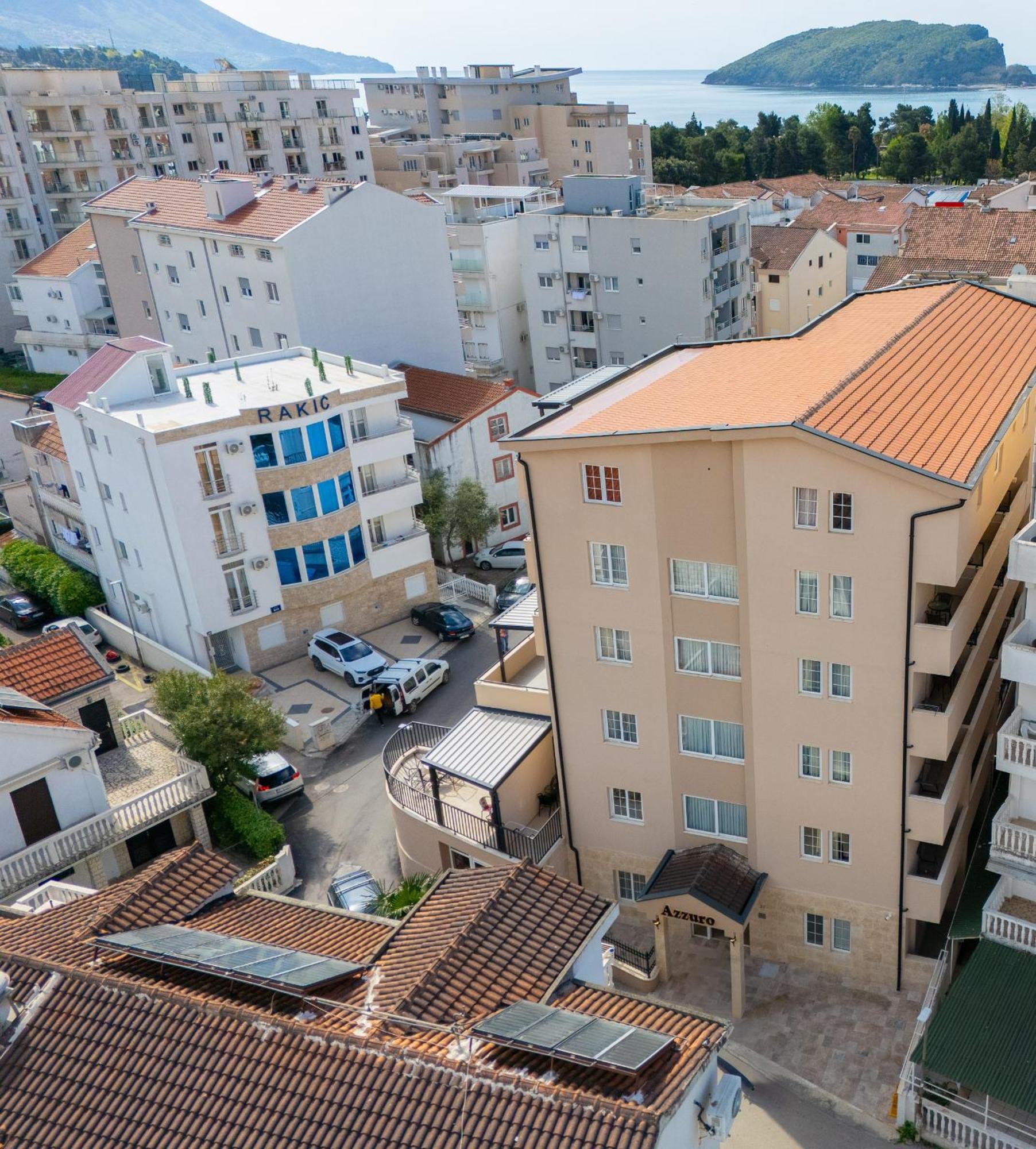 Azzuro Apartments Budva Dış mekan fotoğraf